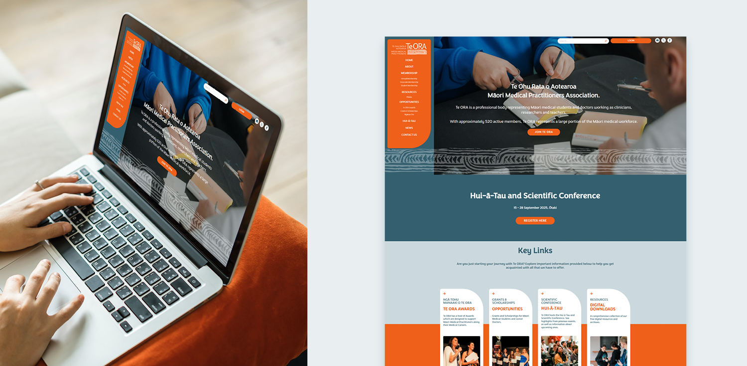 Te ORA - Website Redesign