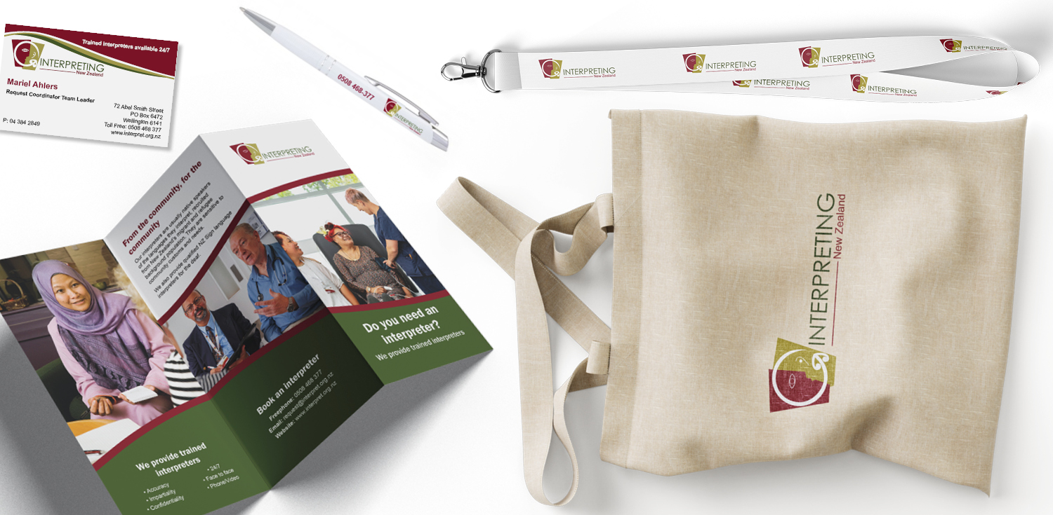 Interpreting NZ - Collateral Design & Printing